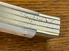 Fight'n Rooster Ltd Ed 1992 Intl Cutlery Club 3-Blade Fishtail Knife w/MOP Scales SN#012 Germany Fight'n Rooster Ltd Ed 1992 Intl Cutlery Club 3-Blade Fishtail Knife w/MOP Scales SN#012 Germany