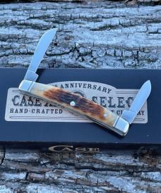 CASE XX ** SELECT 2023 MOLASSES ROGERS JIG BONE FLUTED SMALL CONGRESS CASE XX ** SELECT 2023 MOLASSES ROGERS JIG BONE FLUTED SMALL CONGRESS