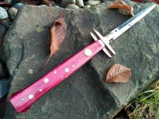 Custom 13 Inch Picklock With Brass and Copper and Mosaic Pin Work By Rubens Blades