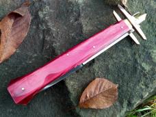 Custom 13 Inch Picklock With Brass and Copper and Mosaic Pin Work By Rubens Blades