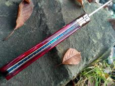 Custom 13 Inch Picklock With Brass and Copper and Mosaic Pin Work By Rubens Blades