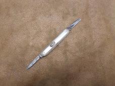 Challenge cutlery 3 3/8" silver switchblade Challenge cutlery 3 3/8" silver switchblade