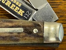 Fight'n Rooster Ltd Ed 1982 "Eagle Creek" Irish Congress Knife w/Smooth Bone Scales SN#132 Germany Fight'n Rooster Ltd Ed 1982 "Eagle Creek" Irish Congress Knife w/Smooth Bone Scales SN#132 Germany