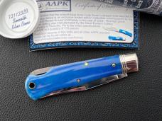 Great Eastern Cutlery 72 Cody Scout Lockback in Smooth Blue bone 1 of 115 SFO for AAPK - GEC 721123 