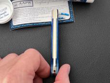 Great Eastern Cutlery 72 Cody Scout Lockback in Smooth Blue bone 1 of 115 SFO for AAPK - GEC 721123 Great Eastern Cutlery 72 Cody Scout Lockback in Smooth Blue bone 1 of 115 SFO for AAPK - GEC 721123