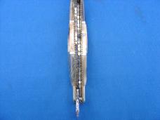 Case XX Sectioned Handle Abalone Pearl & Mammoth Tooth Filed Worked Muskrat Knife Case XX Sectioned Handle Abalone Pearl & Mammoth Tooth Filed Worked Muskrat Knife