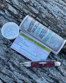 GEC ** NORTHFIELD 331211BAL CRANBERRY PERYLIC CONDUCTOR KNIFE GEC ** NORTHFIELD 331211BAL CRANBERRY PERYLIC CONDUCTOR KNIFE