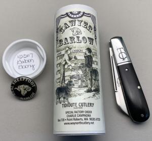 GEC Waynorth Cutlery Sawyer Barlow by Charlie Campagna. SFO 153117 New in The Tube. ..........(981) 