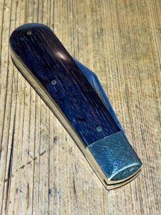 Michael May Classic Sheffield Barlow with Clip Point Blade and Ebony scales Michael May Classic Sheffield Barlow with Clip Point Blade and Ebony scales