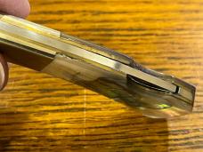 Ka-bar 2822 Single-Blade Lockback w/Abalone Scales Japan