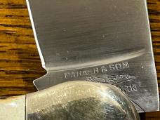 Parker & Son K401 Lockback Clasp Knife w/Fat Gnarly Stag Scales cales Japan Parker & Son K401 Lockback Clasp Knife w/Fat Gnarly Stag Scales cales Japan