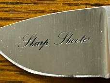Parker Cut. Co. "Sharp Shooter" Stainless Steel Folding Knife w/Smooth Bone Appliques Japan