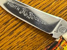 Fight'n Rooster Frank Buster 2-Blade Copperhead Knife w/Celluloid Scales Germany Fight'n Rooster Frank Buster 2-Blade Copperhead Knife w/Celluloid Scales Germany