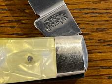 Sterling Cutlery Gangster "Lucky Luciano" 3-Blade Stockman Knife w/Faux MOP Scales SN#061 Germany Sterling Cutlery Gangster "Lucky Luciano" 3-Blade Stockman Knife w/Faux MOP Scales SN#061 Germany