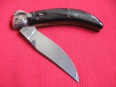 Quality Italian Unique Mechanism LEPRE Horn Knife Limited Edition 2015 MANIAGO ITALY w/Certificate Quality Italian Unique Mechanism LEPRE Horn Knife Limited Edition 2015 MANIAGO ITALY w/Certificate