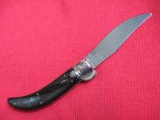 Quality Italian Unique Mechanism LEPRE Horn Knife Limited Edition 2015 MANIAGO ITALY w/Certificate