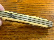 Fight'n Rooster Frank Buster "Captain's Rooster" 2-Blade Gunstock Knife w/Stag Scales Germany Fight'n Rooster Frank Buster "Captain's Rooster" 2-Blade Gunstock Knife w/Stag Scales Germany