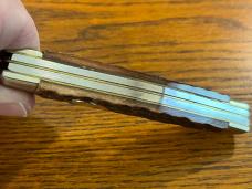 Fight'n Rooster Frank Buster Pre-1982 3-Blade Stockman Knife w/Pick Bone Scales Germany Fight'n Rooster Frank Buster Pre-1982 3-Blade Stockman Knife w/Pick Bone Scales Germany