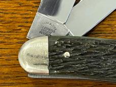 Fight'n Rooster Frank Buster 2-Blade Sowbelly Trapper Knife w/Pick Bone Scales Germany Fight'n Rooster Frank Buster 2-Blade Sowbelly Trapper Knife w/Pick Bone Scales Germany