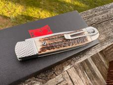 COBRATEC STAG TRAPPER HIDDEN RELEASE D2 STEEL COBRATEC STAG TRAPPER HIDDEN RELEASE D2 STEEL