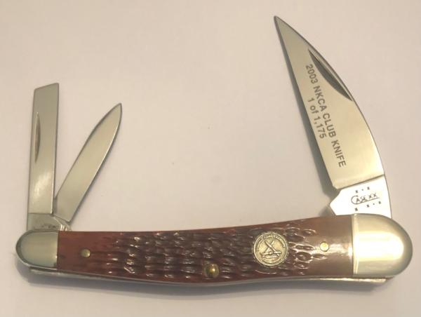 New in box 2003 Case Walnut NKCA Seahorse Whittler New in box 2003 Case Walnut NKCA Seahorse Whittler