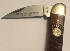 New in box 2003 Case Walnut NKCA Seahorse Whittler New in box 2003 Case Walnut NKCA Seahorse Whittler