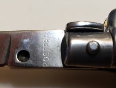 Nice 7" Older Rostfrei Switchblade with Stag Scales Nice 7" Older Rostfrei Switchblade with Stag Scales