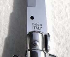 NEW OLD STOCK SKM 13" SWITCHBLADE BAYONET STILETTO ACRYLIC IVORY MANIAGO ITALY NEW OLD STOCK SKM 13" SWITCHBLADE BAYONET STILETTO ACRYLIC IVORY MANIAGO ITALY