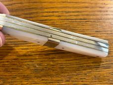 Fight'n Rooster Frank Buster Ltd Ed 2001 International Cutlery Club 4-Blade Congress Knife w/MOP Sca Fight'n Rooster Frank Buster Ltd Ed 2001 International Cutlery Club 4-Blade Congress Knife w/MOP Sca