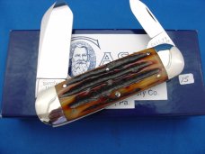 Case XX Classic Sunfish/Toenail 72050 Red Bone Stag Handle Knife Case XX Classic Sunfish/Toenail 72050 Red Bone Stag Handle Knife