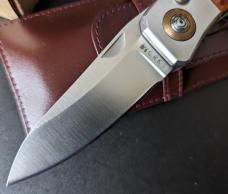 NIB CRKT Lake's PAL Automatic Conversion (2.9" Satin Blade) 7233 box, catalog, sheath 