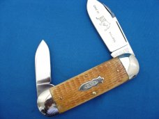 Case XX Classic Sunfish/Toenail Wine Rogers Bone Prototype Knife With Bulldog EtchRARE Case XX Classic Sunfish/Toenail Wine Rogers Bone Prototype Knife With Bulldog EtchRARE