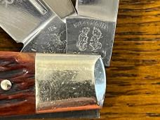 Fight'n Rooster Frank Buster 5-Blade Stockman Knife w/Pick Bone Scales Germany Fight'n Rooster Frank Buster 5-Blade Stockman Knife w/Pick Bone Scales Germany