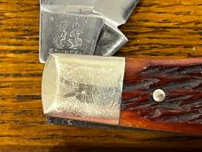 Fight'n Rooster Frank Buster 5-Blade Stockman Knife w/Pick Bone Scales Germany Fight'n Rooster Frank Buster 5-Blade Stockman Knife w/Pick Bone Scales Germany