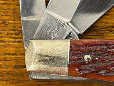 Fight'n Rooster Frank Buster 5-Blade Stockman Knife w/Pick Bone Scales Germany Fight'n Rooster Frank Buster 5-Blade Stockman Knife w/Pick Bone Scales Germany