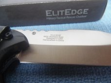 ELITEDGE SPRING ASSIST WITH EDGE NEW IN BOX SEE PICTURES RESCUE KNIFE