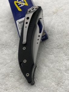 Delta Z Osprey Linerlock Serrated Blade Manual Open Folder New In Box Discontinued Delta Z Osprey Linerlock Serrated Blade Manual Open Folder New In Box Discontinued