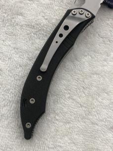 Delta Z Osprey Linerlock Serrated Blade Manual Open Folder New In Box Discontinued Delta Z Osprey Linerlock Serrated Blade Manual Open Folder New In Box Discontinued