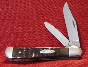 NEAR MINT  CASE XX 6249 3 DOT COPPERHEAD BROWN BONE c1977 ( CHECK OR MONEY ORDER )