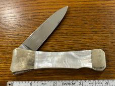 Parker Cut. Co. PA-200 Desparado Spear Point Single-Blade Folding Knife w/MOP Scales Japan