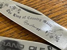 Standing Stone Cutlery No. 690SB Ltd Ed Roy Acuff Signature Trapper w/Smooth Bone Scales SN#022 Standing Stone Cutlery No. 690SB Ltd Ed Roy Acuff Signature Trapper w/Smooth Bone Scales SN#022