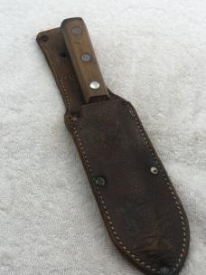 Vintage Ka-Bar With 6" Blade Sheath Knife Good Used Condition Vintage Ka-Bar With 6" Blade Sheath Knife Good Used Condition
