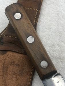 Vintage Ka-Bar With 6" Blade Sheath Knife Good Used Condition Vintage Ka-Bar With 6" Blade Sheath Knife Good Used Condition