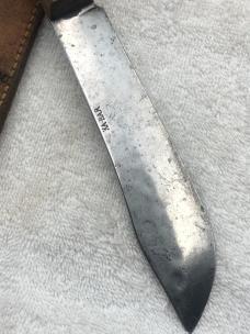 Vintage Ka-Bar With 6" Blade Sheath Knife Good Used Condition Vintage Ka-Bar With 6" Blade Sheath Knife Good Used Condition
