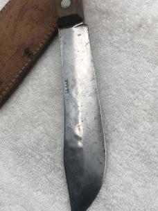 Vintage Ka-Bar With 6" Blade Sheath Knife Good Used Condition Vintage Ka-Bar With 6" Blade Sheath Knife Good Used Condition