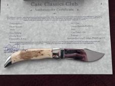 Case XX Classic 1072 Clasp in Mastodon Bark Ivory Prototype with COA & Box Case XX Classic 1072 Clasp in Mastodon Bark Ivory Prototype with COA & Box