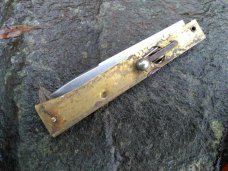 7 Inch B.T.FS. Thiers Inox Lockback for Parts or Repair 7 Inch B.T.FS. Thiers Inox Lockback for Parts or Repair