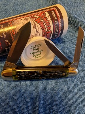 Great Eastern Cutlery, Tidioute. Shaffer Farm Whittler Knife. GEC (592322) As New in The Tube.