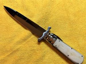 Spanish Navaja Clasp Knife Folding Swing Guard Dagger by Exposito
