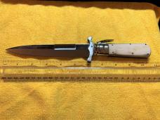 Spanish Navaja Clasp Knife Folding Swing Guard Dagger by Exposito Spanish Navaja Clasp Knife Folding Swing Guard Dagger by Exposito